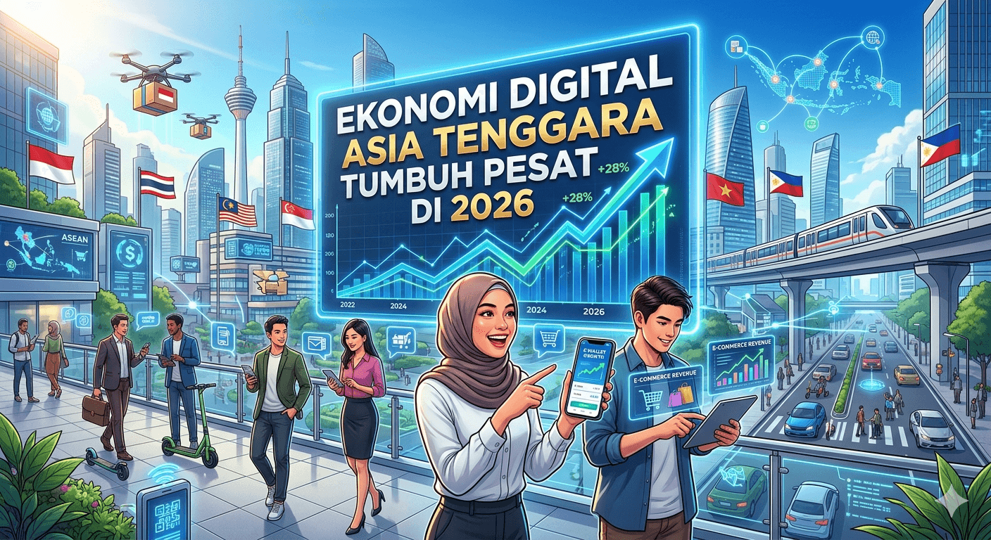 Ekonomi Digital Asia Tenggara Tumbuh Pesat di 2026